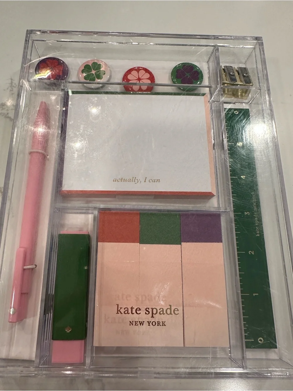 Kate Spade Desk Set - Actually I Can
